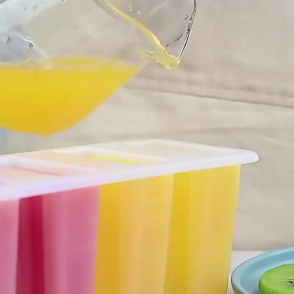 Homemade Popsicle Ice Cream Mold