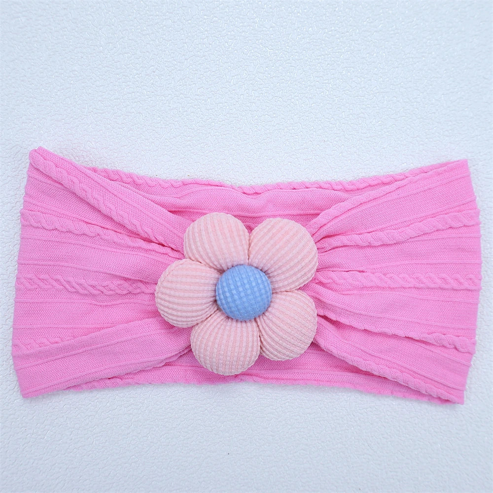 Floral Nylon Baby Headband