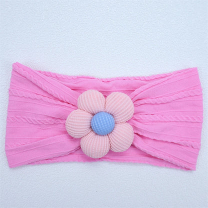 Floral Nylon Baby Headband