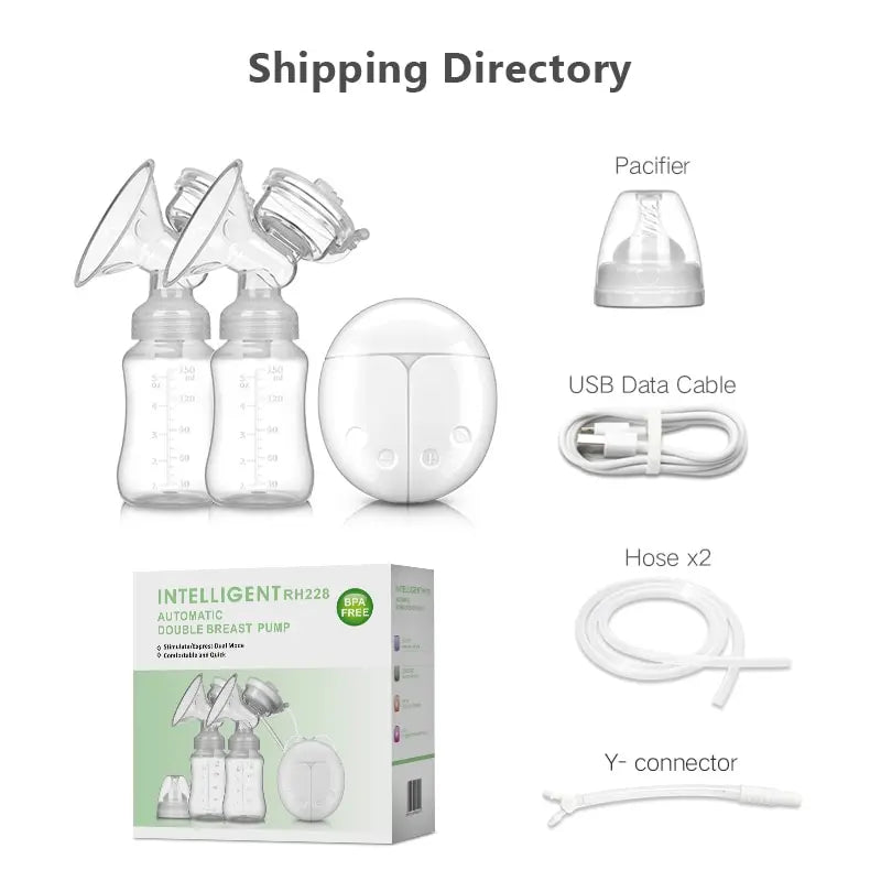 DualFlow™ USB Electric Double Breast Pump Set