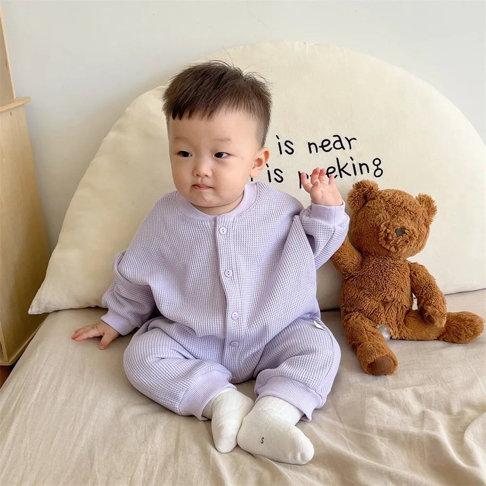 Waffle Baby Jumpsuit