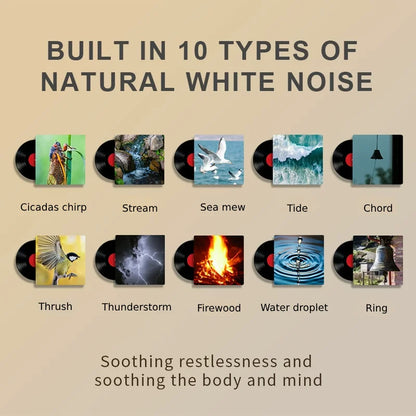 LumiRest™ RGB Sleep Aid & White Noise Lamp