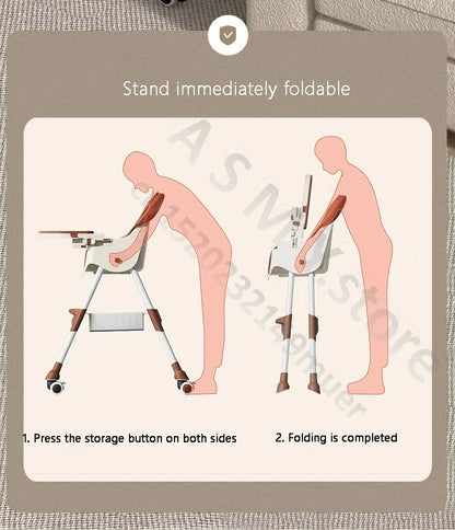 Foldable Baby Dining Chair