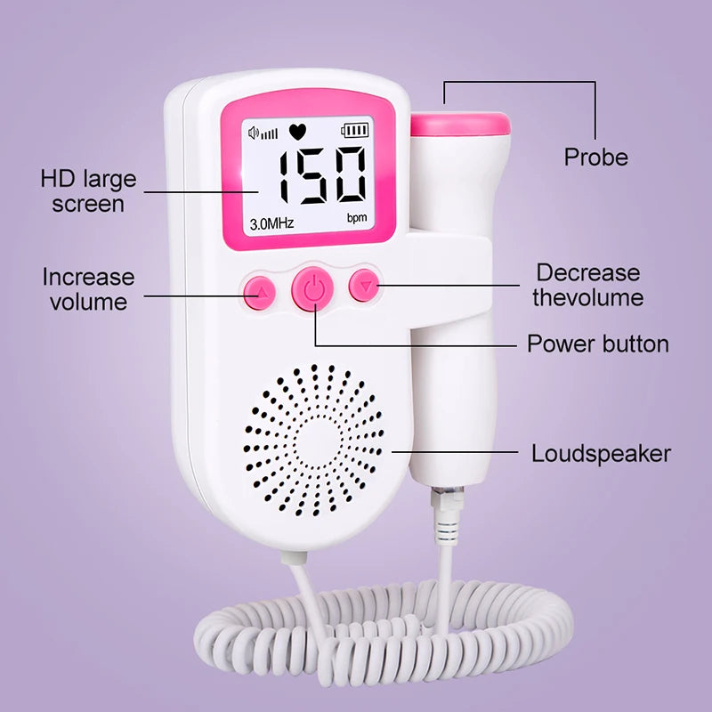 Home Fetal Doppler Heart Monitor