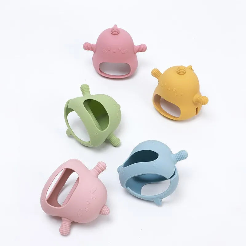 Dinosaur Silicone Teether Bracelet