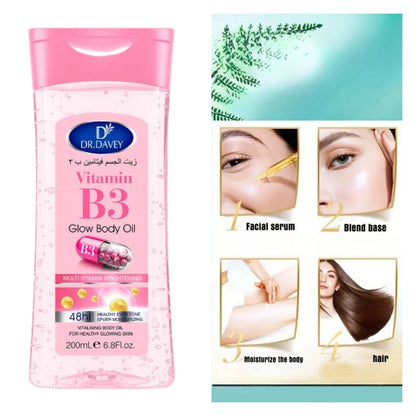 GlowSilk™ Vitamin B3 Body Oil