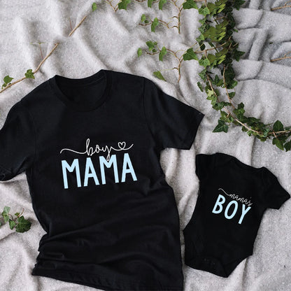 Mama & Mama’s Boy Matching Tee Set