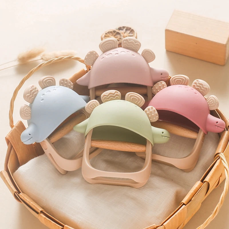 Dinosaur Silicone Teether Bracelet