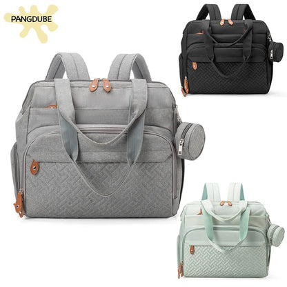 PANGDUBE Large Capacity Diaper Backpack