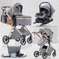 LuxeNest  3-in-1  Baby Strolle