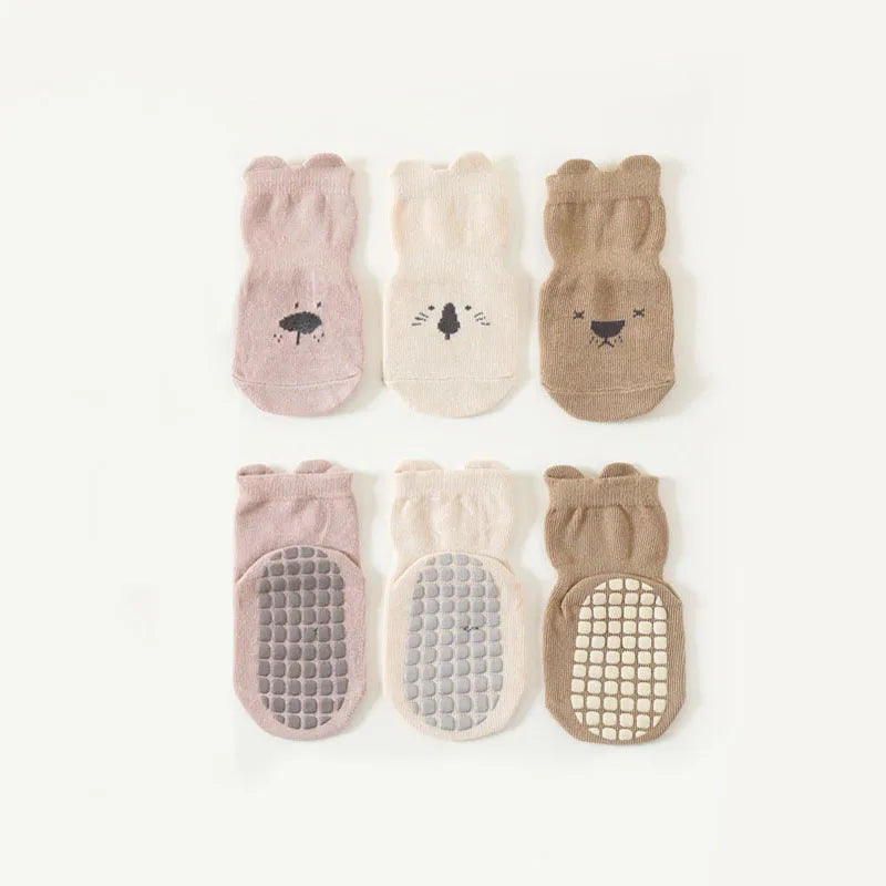 Animal Pattern Non-Slip Baby Socks