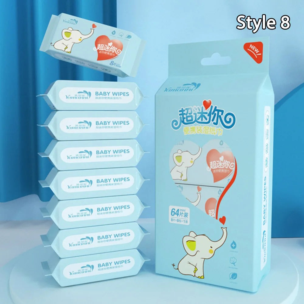 Portable Baby Wet Wipes Pack