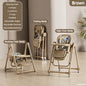 PANGDUBE 2-in-1 Baby High Chair Rocker