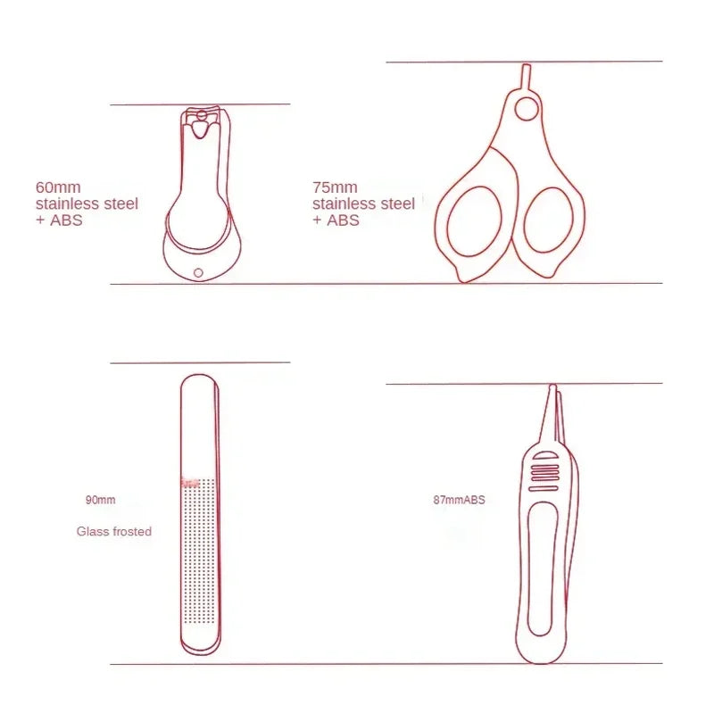 Baby Nail Care Manicure Kit