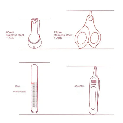 Baby Nail Care Manicure Kit
