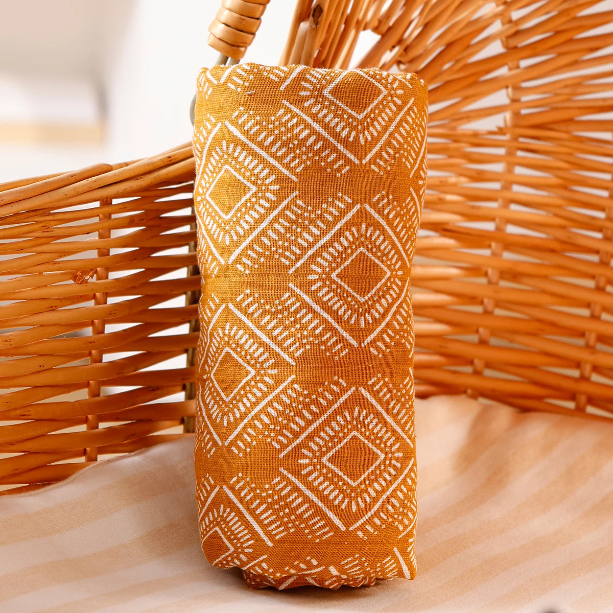 Cotton Muslin Swaddle Blanket