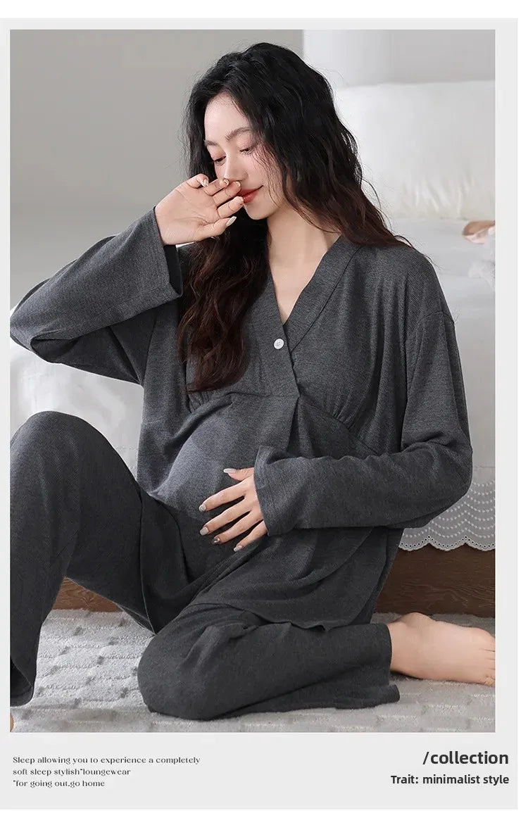 Maternity Nursing Sleepwear Set