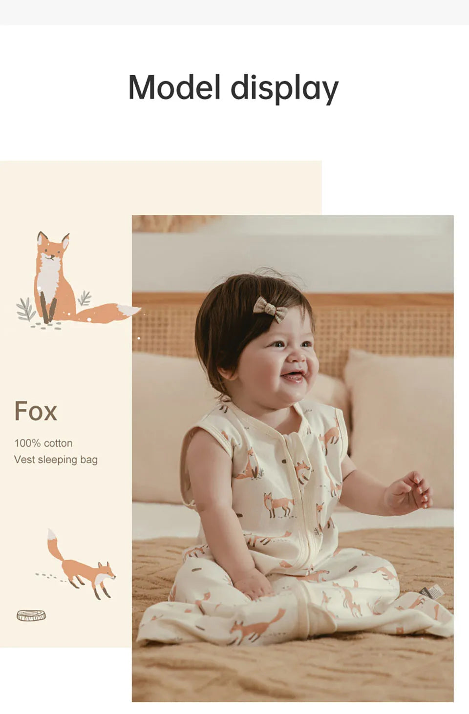 Baby Summer Sleep Sack 3–24 Months