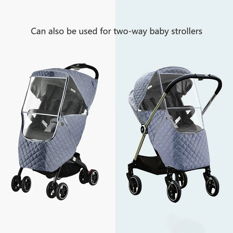 StormShield™ 2-in-1 Stroller Cover