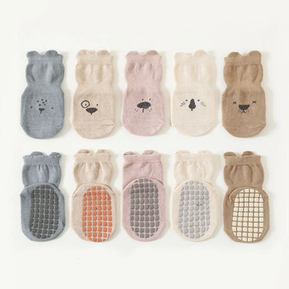 Animal Pattern Non-Slip Baby Socks
