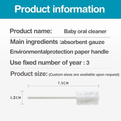Baby Oral Cleaning Stick Set (60pcs)