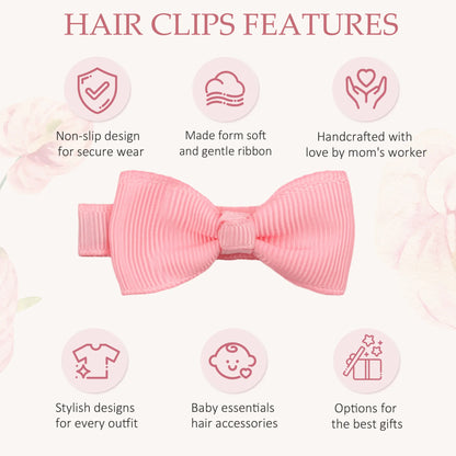 Boutique Baby Bow Clips
