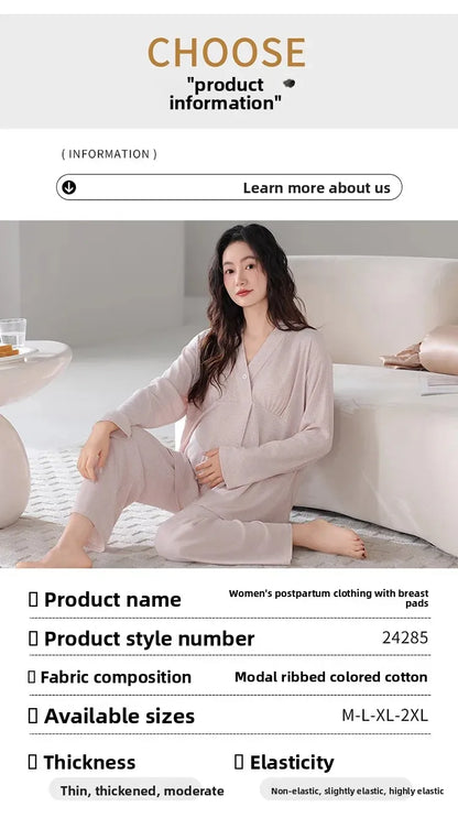 Maternity Nursing Sleepwear Set