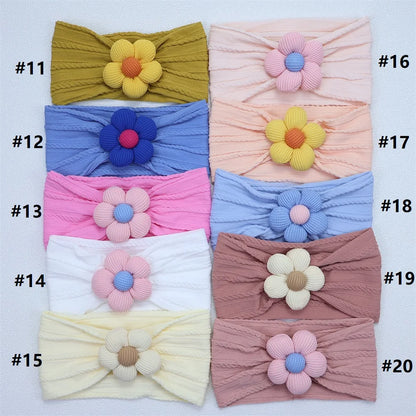 Floral Nylon Baby Headband