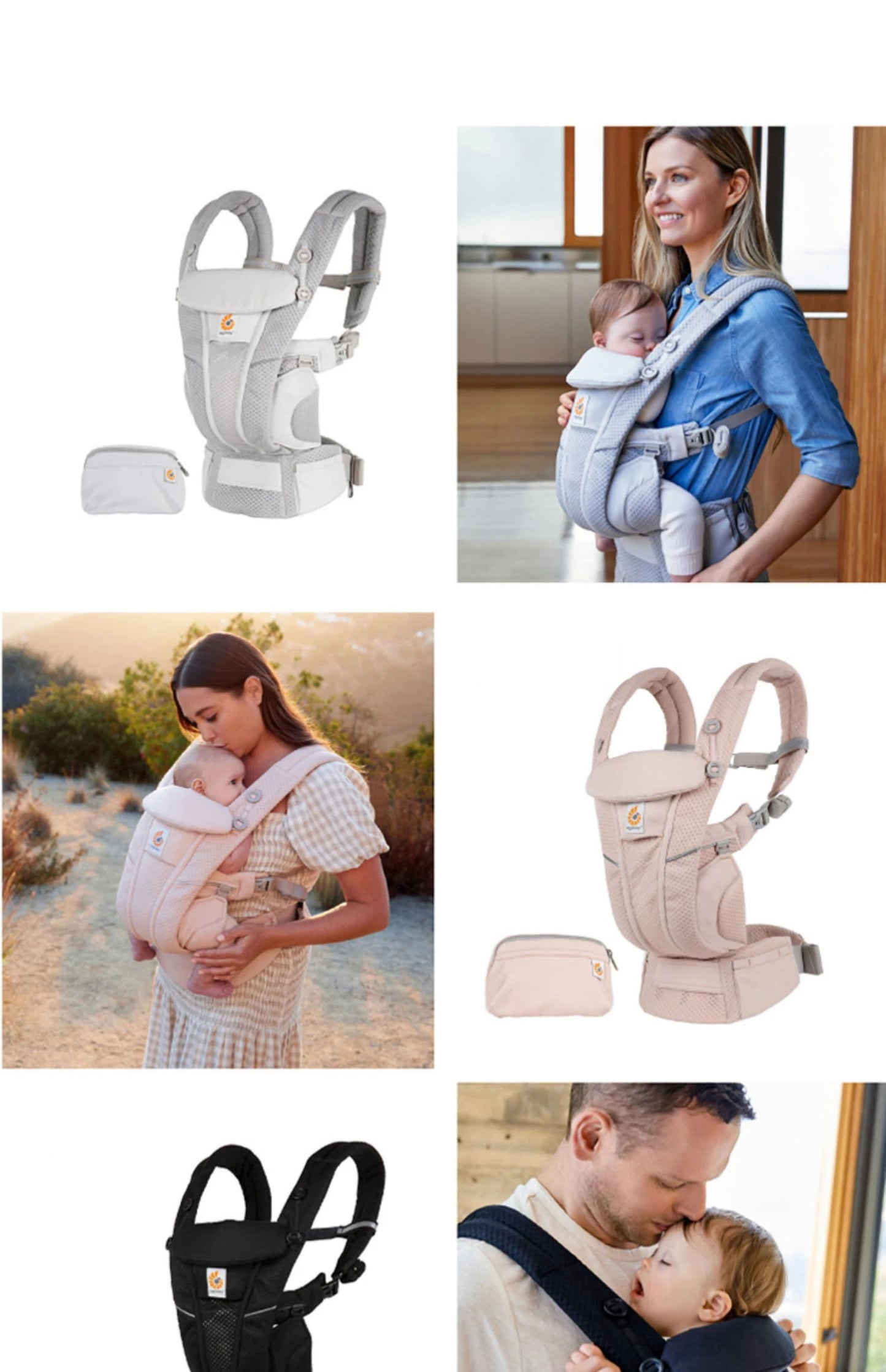 Breathable Mesh Baby Carrier