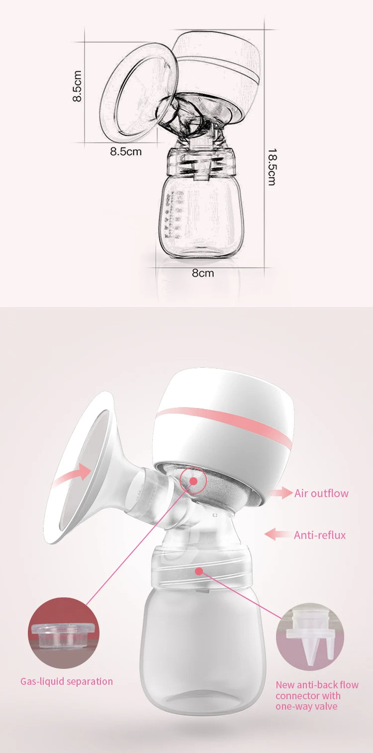 MilkMate™ Silent Electric Breast Pump