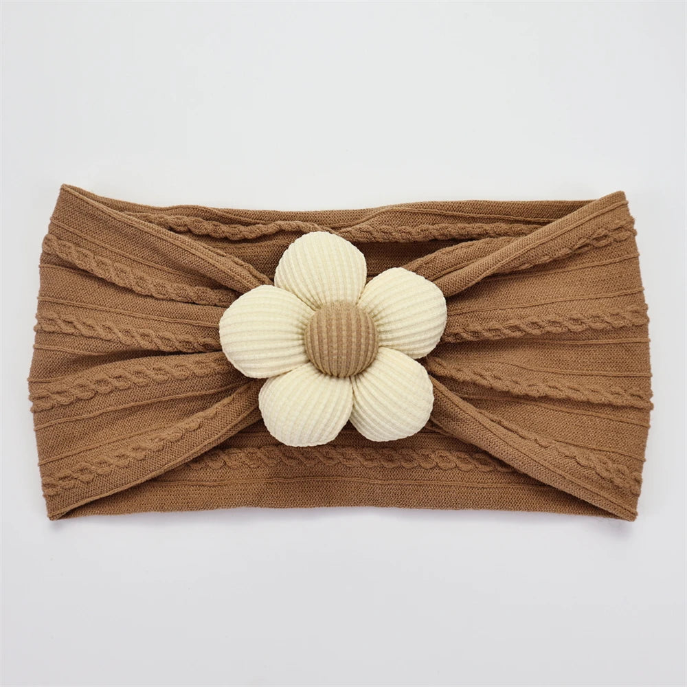 Floral Nylon Baby Headband