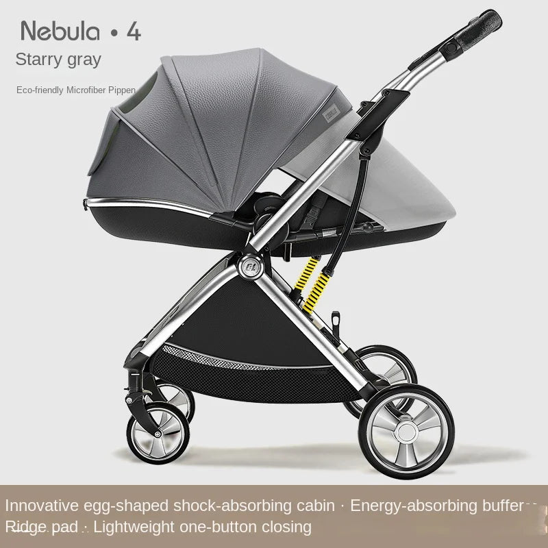 CloudWalker – Premium Leather Baby Stroller