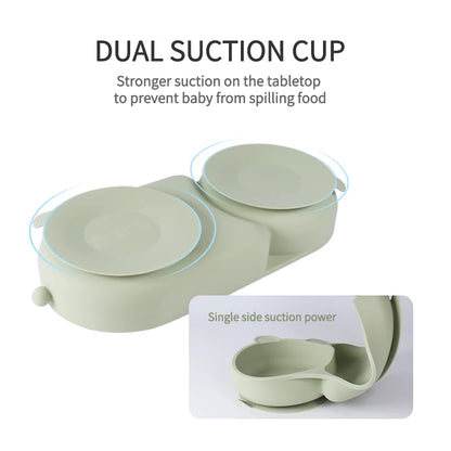 BearBowl™ Silicone Suction Bowl