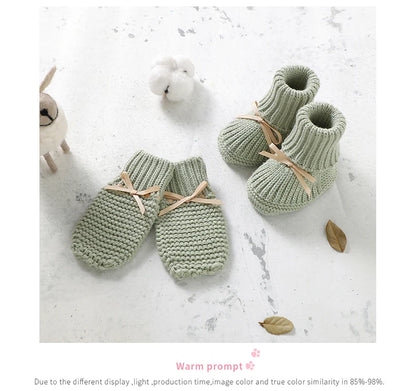 Knitted Newborn Baby Shoes