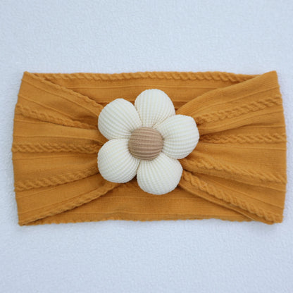 Floral Nylon Baby Headband