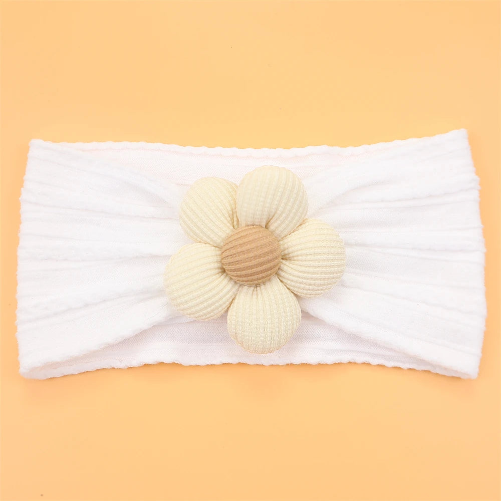 Floral Nylon Baby Headband