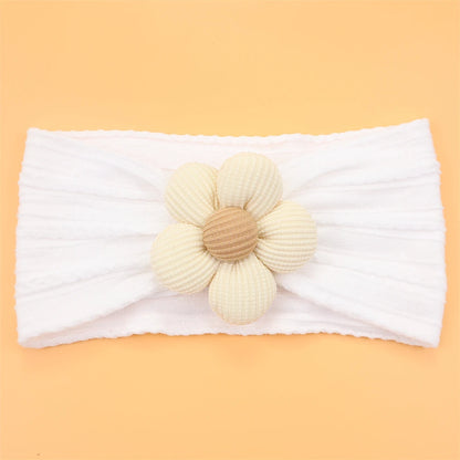 Floral Nylon Baby Headband