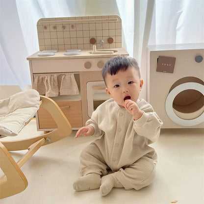 Waffle Baby Jumpsuit