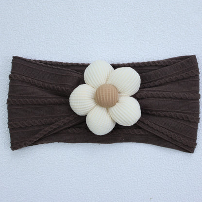 Floral Nylon Baby Headband