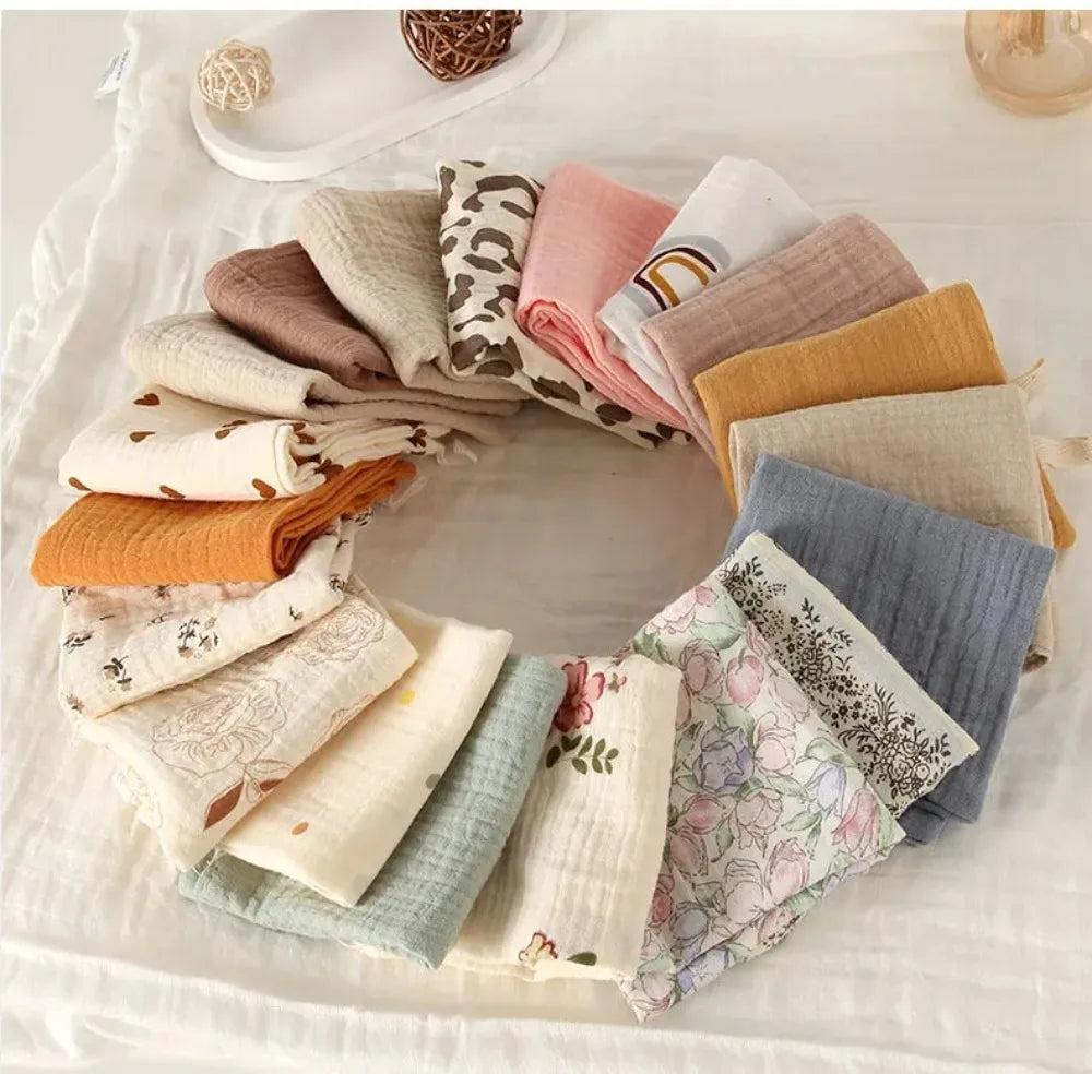 Cotton Baby Washcloth Set