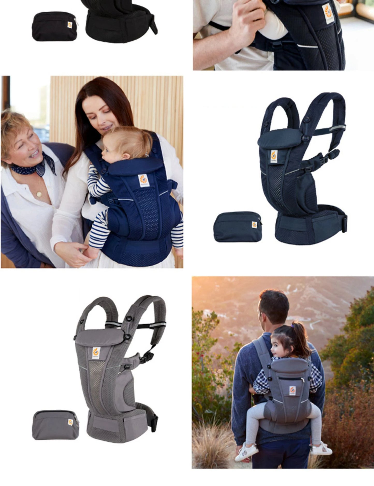Breathable Mesh Baby Carrier