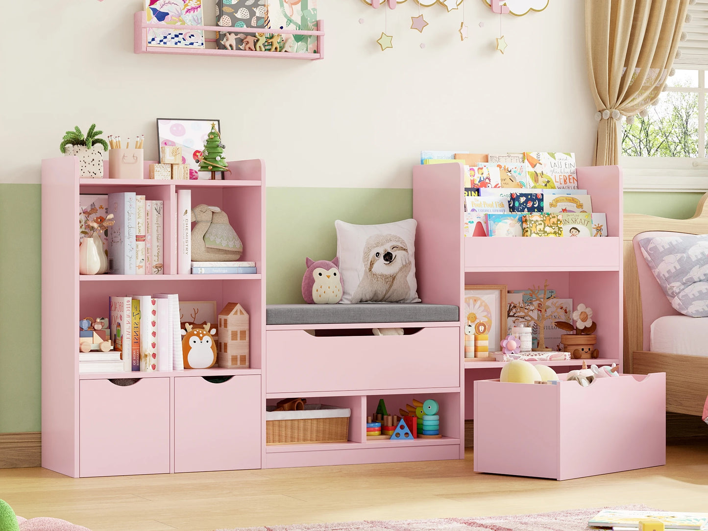 Children’s Toy Storage Bookcase