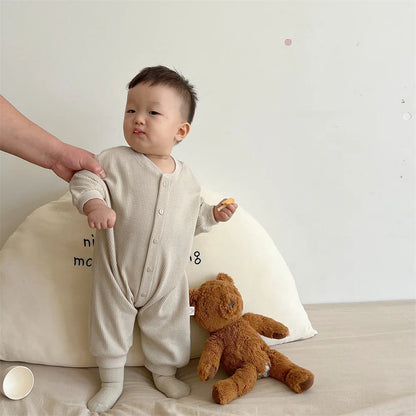 Waffle Baby Jumpsuit