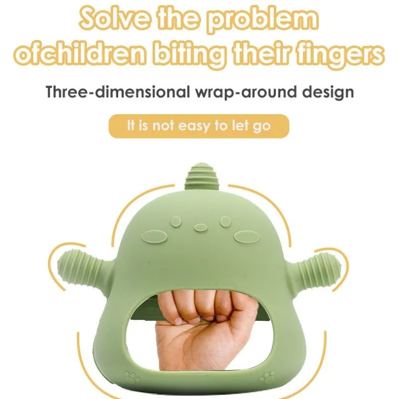 Dinosaur Silicone Teether Bracelet