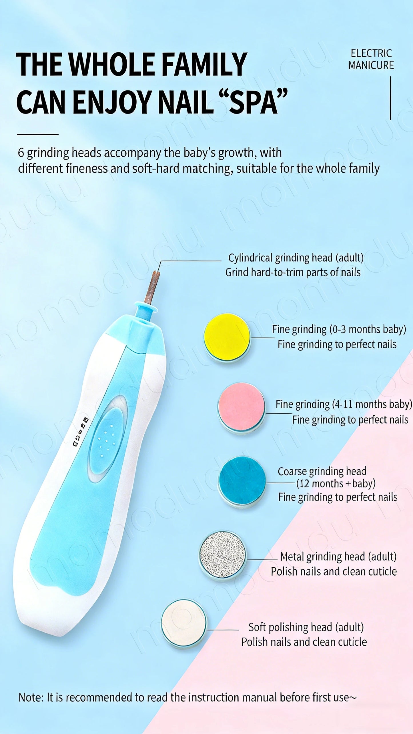 Electric Baby Nail Trimmer