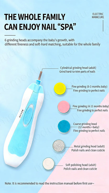Electric Baby Nail Trimmer