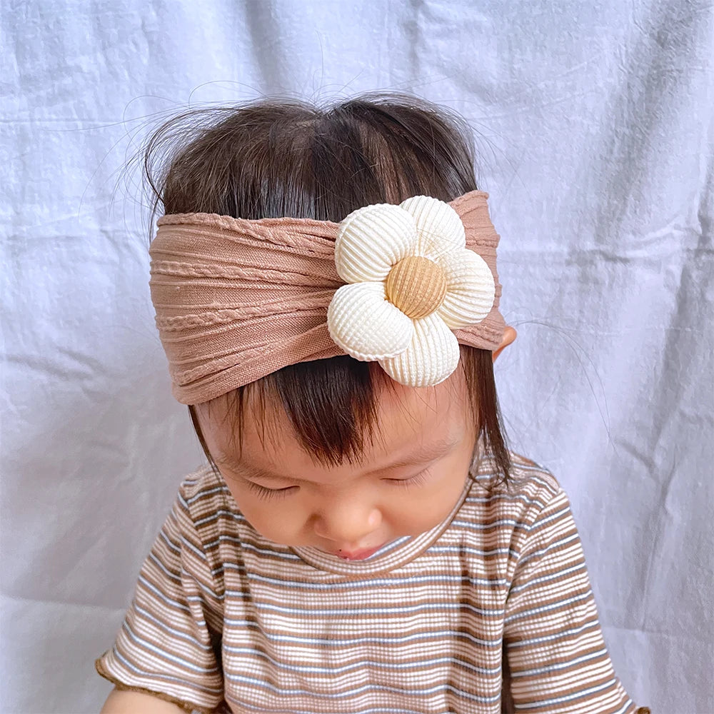 Floral Nylon Baby Headband