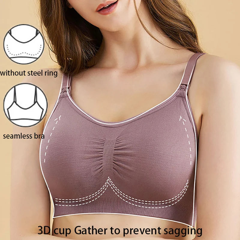 PumpEase™ Hands‑Free Nursing Bra
