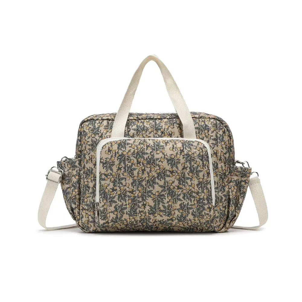 Chic Bear & Tulip Diaper Bag