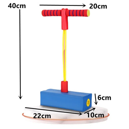 Kids Grow Taller Balance Toy Frog Jumping Set
